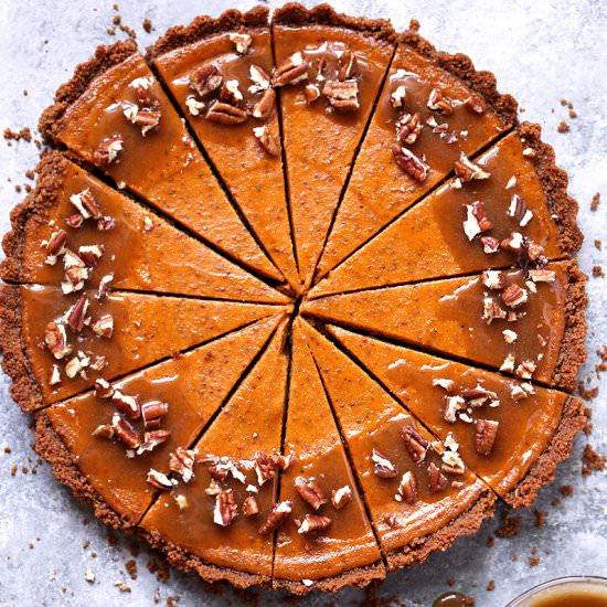 Pumpkin Biscoff Tart - Recipe photo by tuttidolci