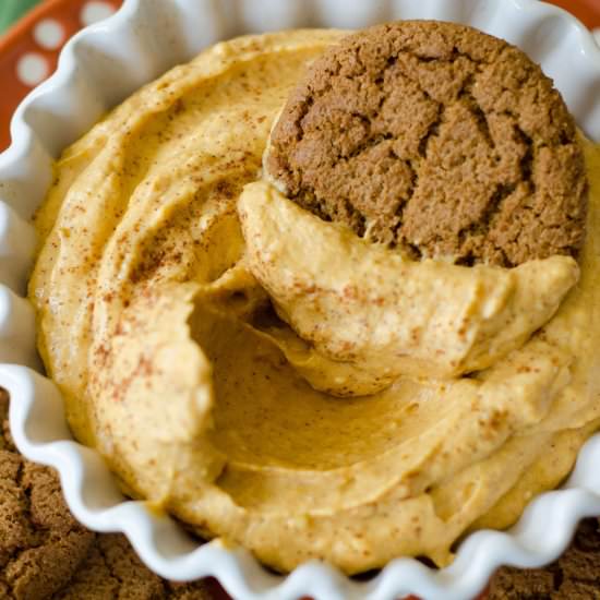 pumpkin dip - Recipe photo by freshaprilflours