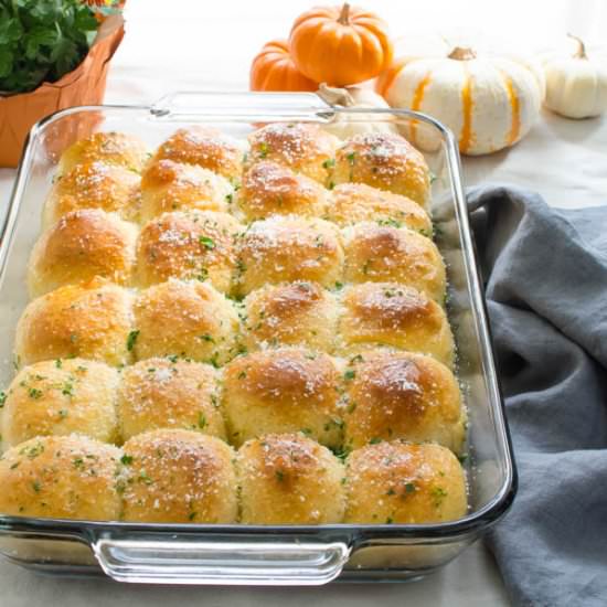 Soft Parmesan Dinner Rolls - Recipe photo by garlic and zest