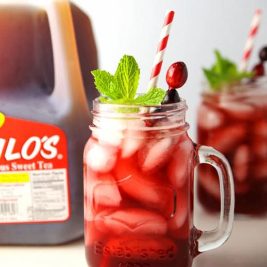 Cranberry Ginger Iced Tea - Recipe photo by Tastefulventure