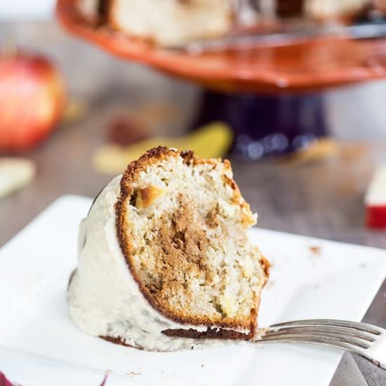 Apple Strudel Cake - Recipe photo by Kiwi and Carrot