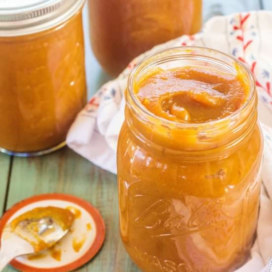 Sweet Potato Apple Butter - Recipe photo by syrupandbiscuits