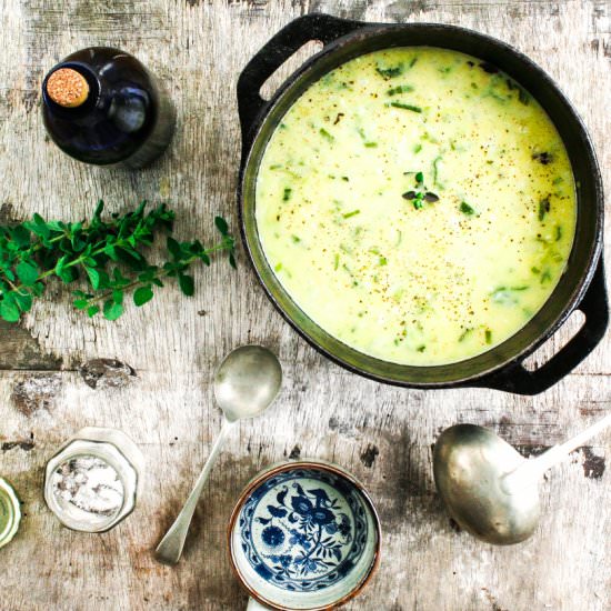 Easy Leek & Onion Soup - Recipe photo by rebelskitchen
