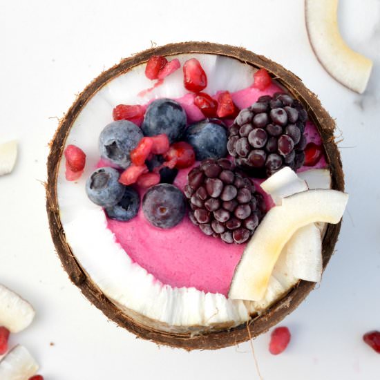 Coconut Milk Smoothie Bowl - Recipe photo by My Flourless Kitchen