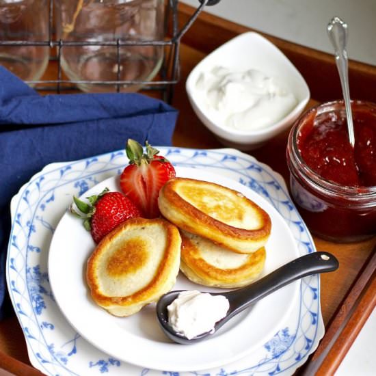 Crispy Russian Pancakes (Oladi) - Recipe photo by YuliCooks