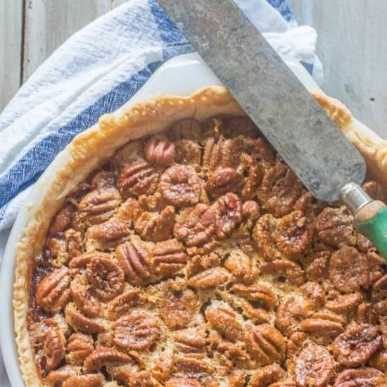 Classic Southern Pecan Pie - Recipe photo by syrupandbiscuits