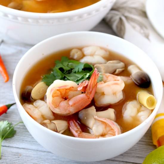 That Tom Yum Soup - Recipe photo by Lemon blossoms