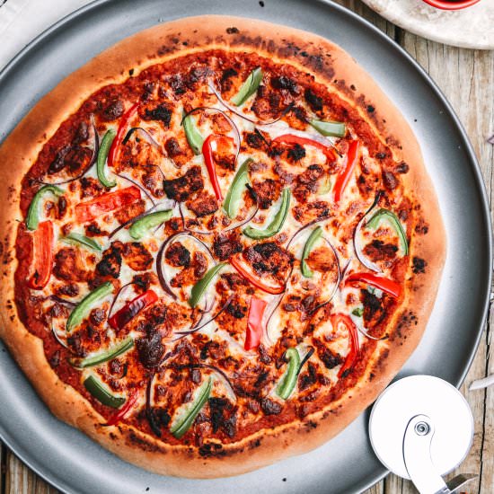 Tandoori Chicken Pizza - Recipe photo by teaforturmeric