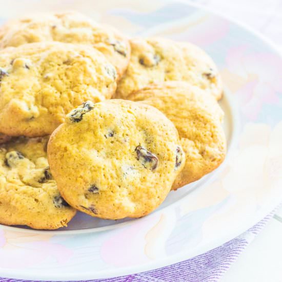 Vintage Raisin Cookies - Recipe photo by syrupandbiscuits