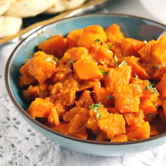 Spicy Afghan Braised Pumpkin - Recipe photo by adinutza