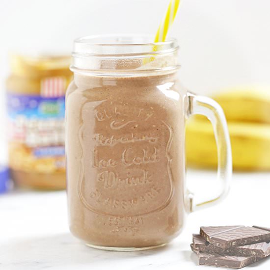 Peanut Butter Protein Shake - Recipe photo by dieTTaste