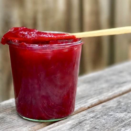 Fresh Cranberry Sauce - Recipe photo by simmerandsauce