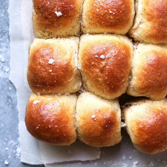 Brown Butter Dinner Rolls - Recipe photo by tuttidolci