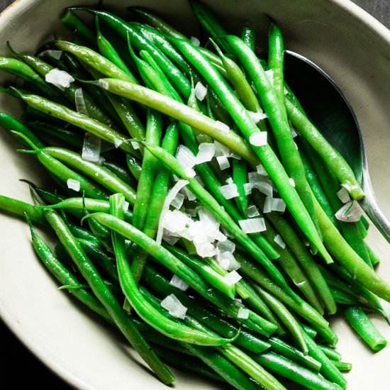 Perfect Green Beans - Recipe photo by saltpepperskillet