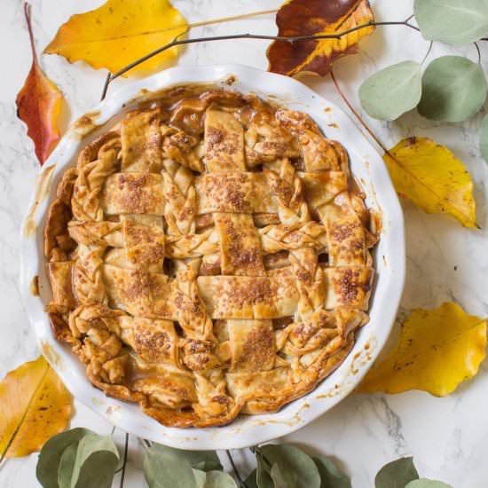Honey Pear Pie - Recipe photo by cookingwithawallflower