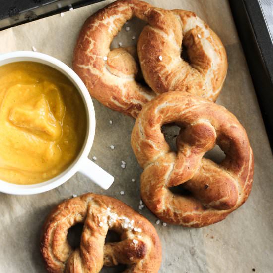 German Wholegrain Brezels - Recipe photo by Truefoodsblog