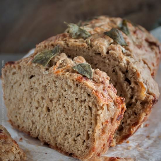Cheesy Porter Beer Bread - Recipe photo by Craft Beering