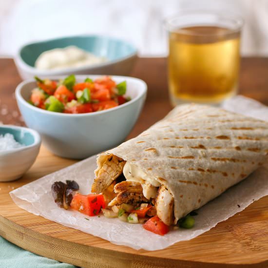 Spicy chicken burritos - Recipe photo by vanillafrost4