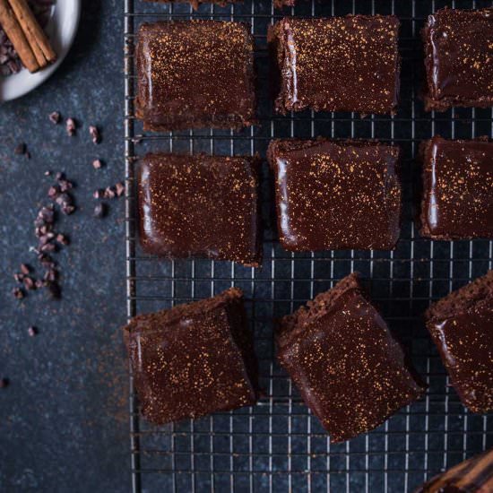 GINGERBREAD BROWNIES - Recipe photo by Vanillacrunnch