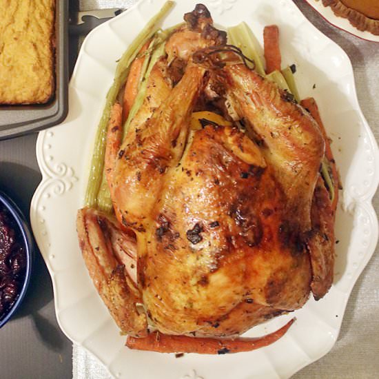 The Perfect Herbed Roast Turkey - Recipe photo by bitesoutoflife