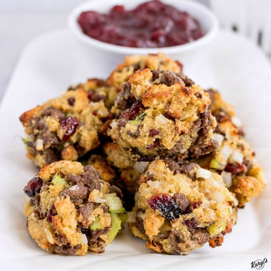 Venison Stuffing Balls - Recipe photo by karylhenry
