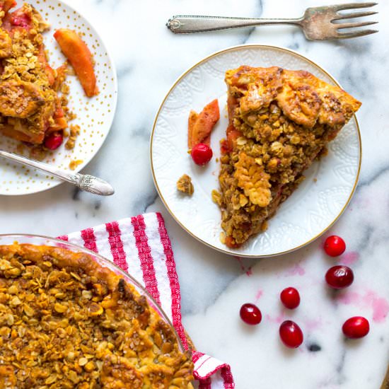 Cranberry Apple Crumble - Recipe photo by beckysuebakes