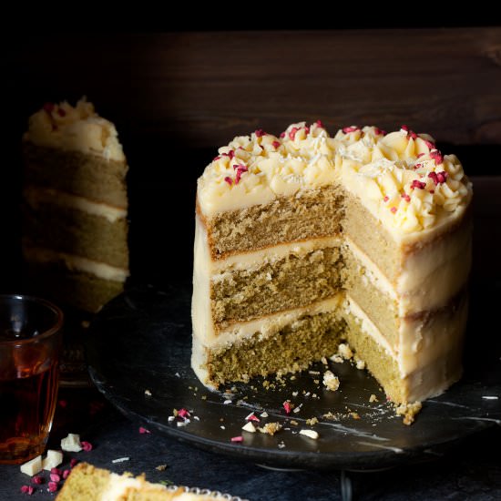 Ombre Matcha Cake - Recipe photo by littlesugarsnaps
