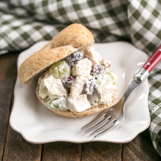 Curried Turkey Salad Sandwich - Recipe photo by thatskinnychickcanbake