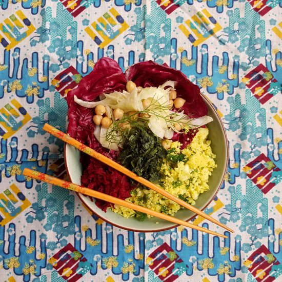 Curcuma Cauliflower - Recipe photo by fotofeedme