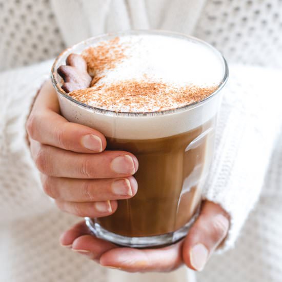 Adaptogenic Gingerbread Latte - Recipe photo by choosingchia