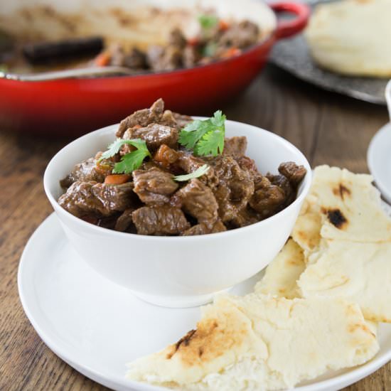 Spicy Lamb Rogan Josh - Recipe photo by Ethnic Spoon