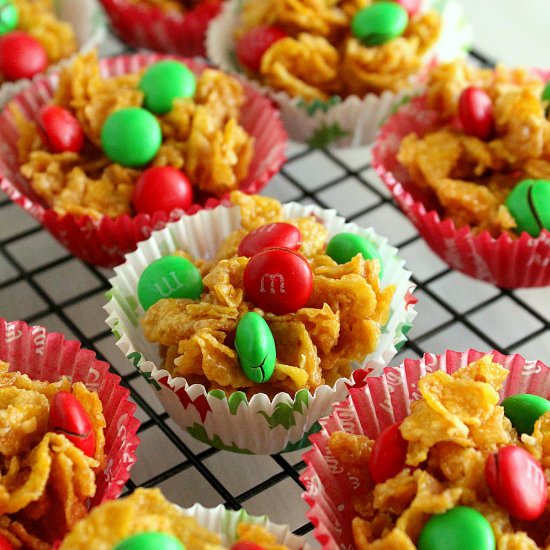 M&M Crunchy Nut Honey Joys - Recipe photo by thelinkssite