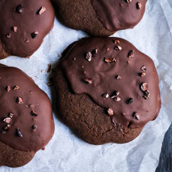 Glutenfree Mocha Shortbread Cookies - Recipe photo by Tashasartisanfoods