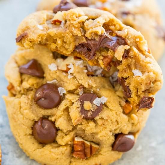 Sea Salt Browned Butter Cookies - Recipe photo by Averie