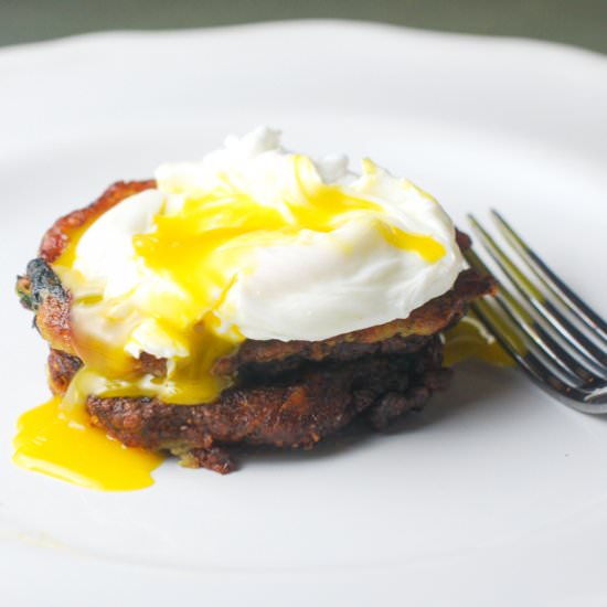 Breakfast Mashed Potato Cakes - Recipe photo by TheCraveableKitchen