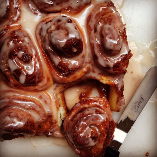 Cinnamon Rolls - Recipe photo by jessie sheehan bakes