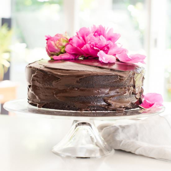 Chocolate Beet Cake + Avo Frosting - Recipe photo by AscensionKitchen