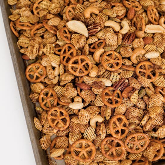 The Best Cereal Snack Mix - Recipe photo by thebakermama
