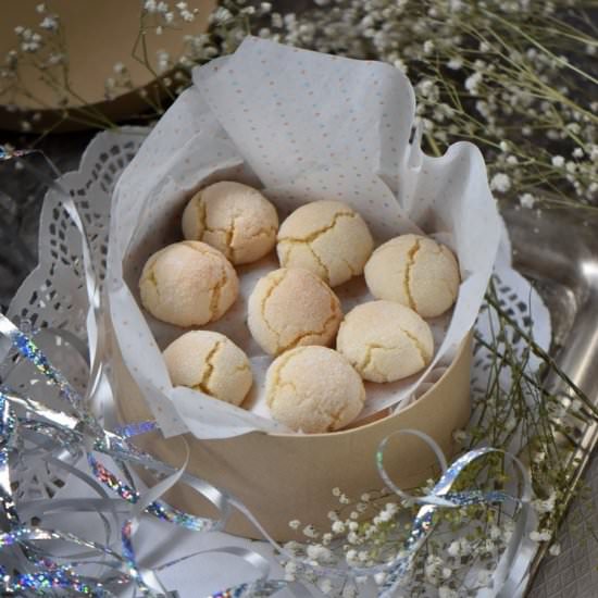 Soft Amaretti Cookies - Recipe photo by shelovesbiscotti