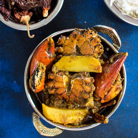 Bengali Crab Curry - Recipe photo by Debjanir Rannaghar
