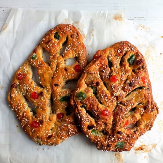 Sweet Fougasse - Recipe photo by davebakes