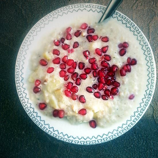 Fruit and Nut Porridge - Recipe photo by steamingpot