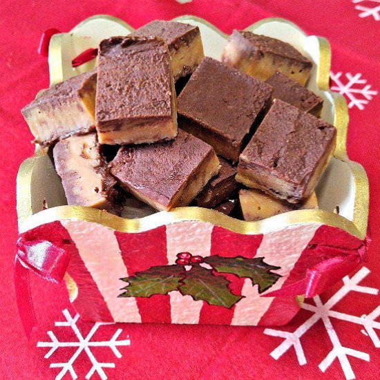 Peanut Butter Swirl Fudge - Recipe photo by thegardeningcook