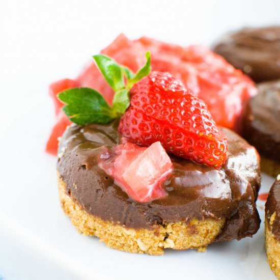 Chocolate Silk Pie w/ Fruit Topping - Recipe photo by Avocado A Day