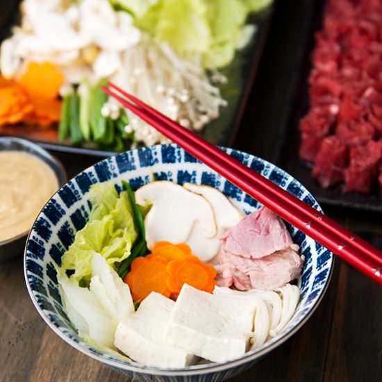Shabu Shabu (Japanese Hot Pot) - Recipe photo by kaweah