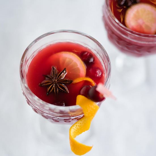 Virgin mulled cranberry punch - Recipe photo by supergoldenbakes
