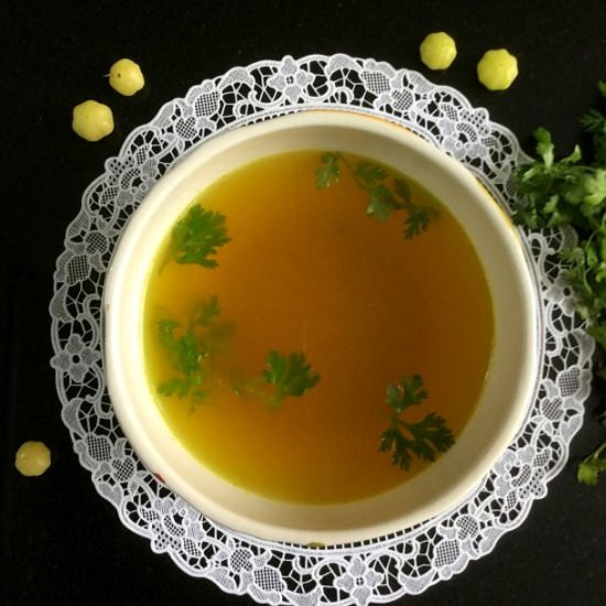 Star Gooseberry Soup - Recipe photo by CurryandVanilla