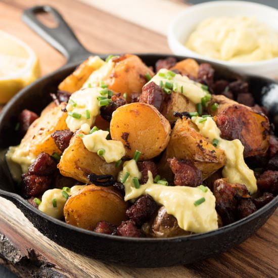 chorizo potatoes - Recipe photo by glebekitchen