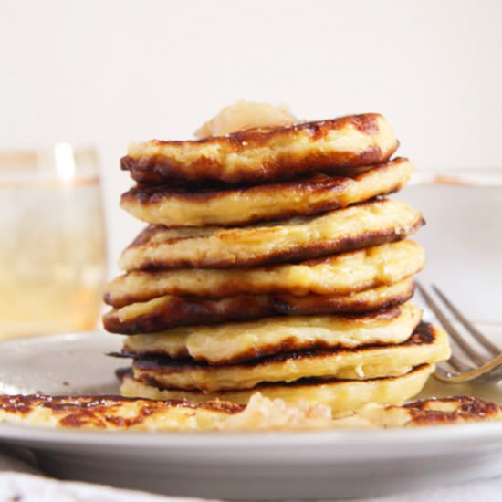 Easy Potato Pancakes or Fritters - Recipe photo by adinutza