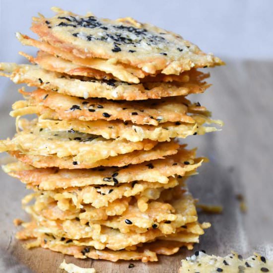 Cheese Crisps – Low Carb Snack - Recipe photo by thelittlepine